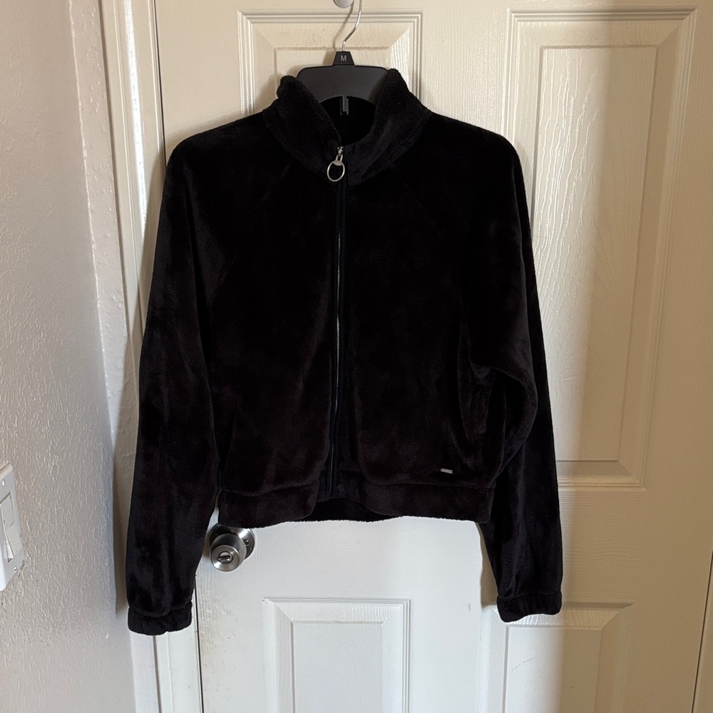 Hollister Black Teddy Jacket